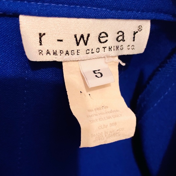 Rampage Royal Blue Skirt - Picture 3 of 3